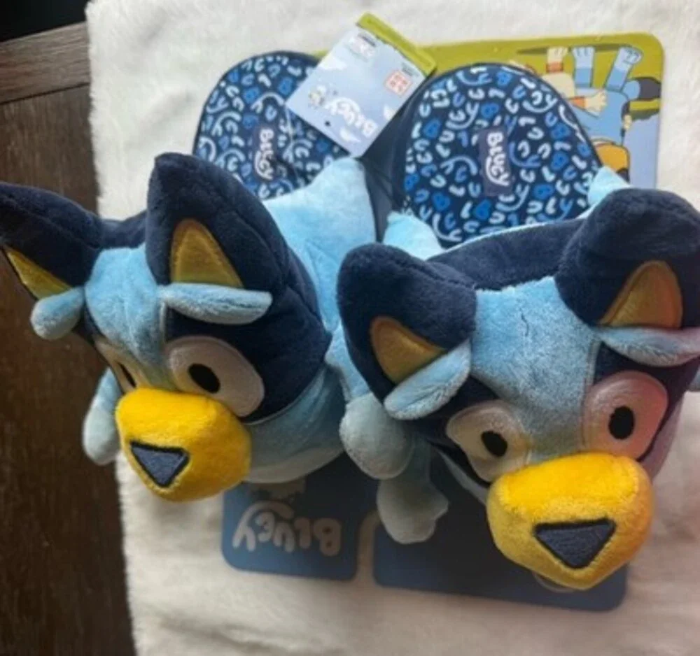Brand New Bluey Slippers Size Medium NWT